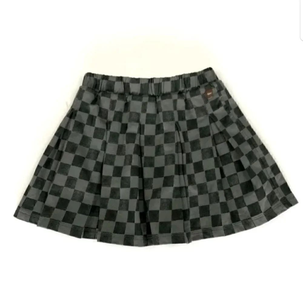 SALE! TEA COLLECTION DISTRESSED PLAID SKIRT SZ.2